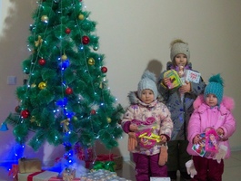 БФ Прикоснись к добру провел Новогоднюю акцию для малоимущих семей!